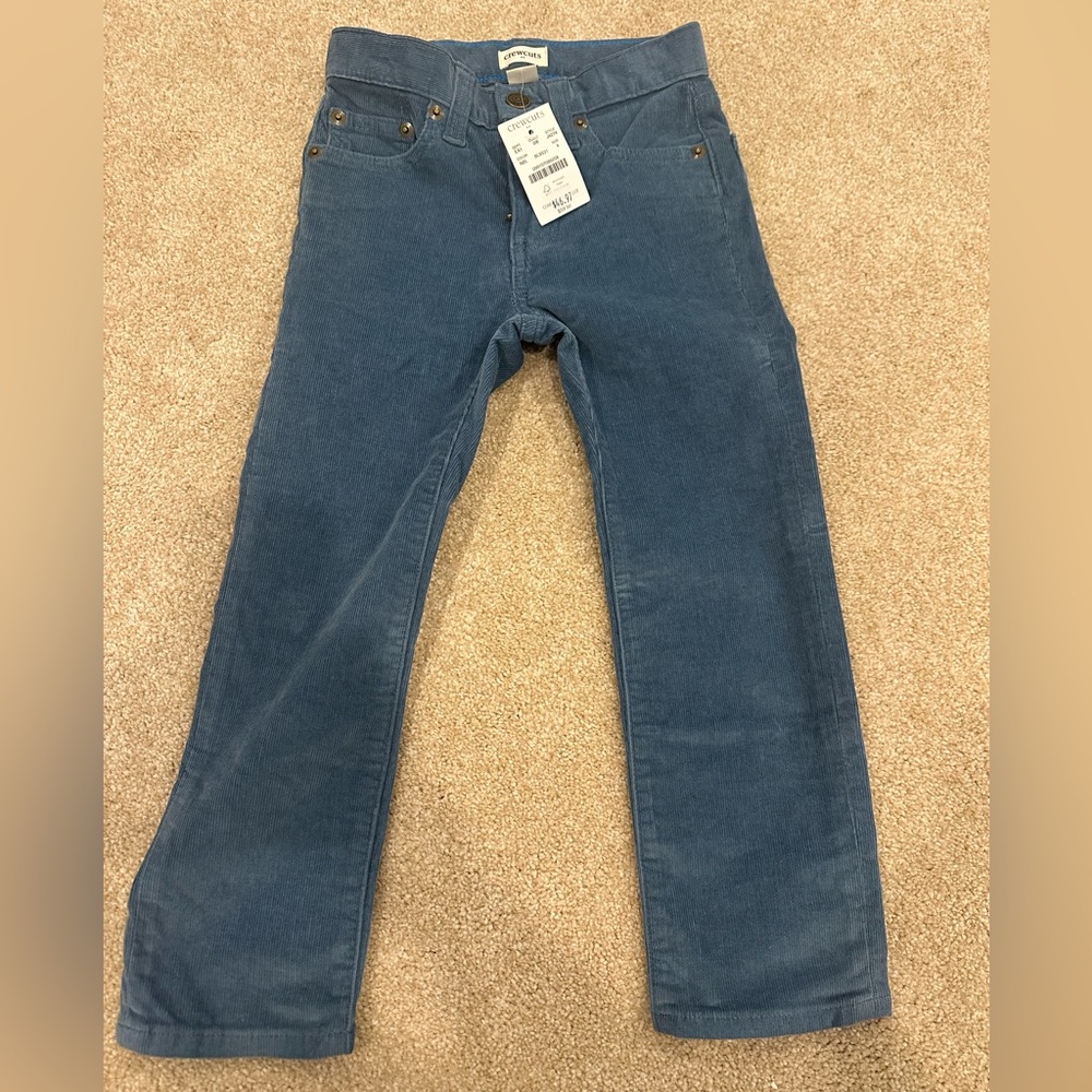 Crewcuts Corduroy Pants NWT